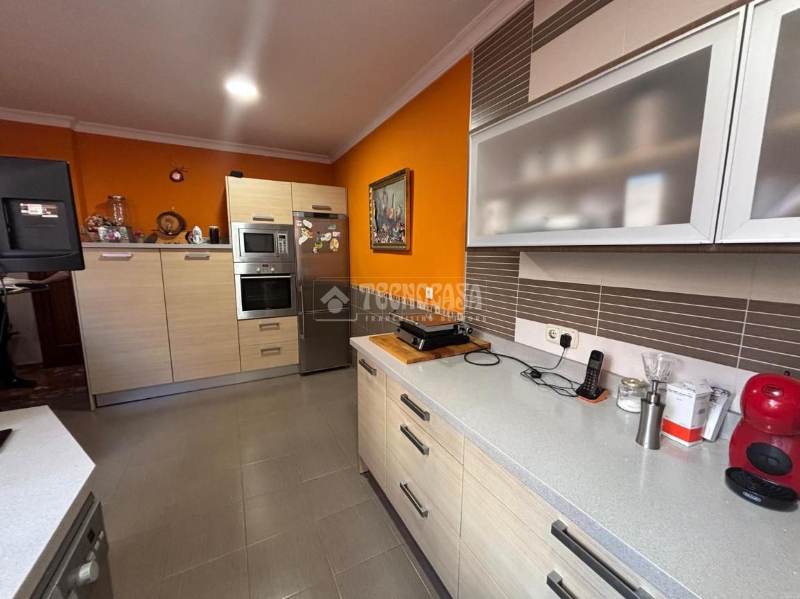 Kitchen of Single-family semi-detached for sale in Málaga Capital  with Air Conditioner and Terrace