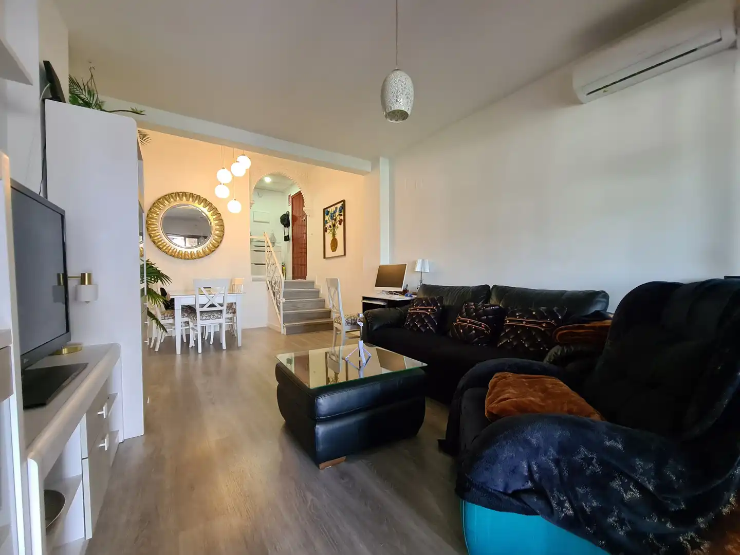 Living room of Apartments for sale in Casares  with Air Conditioner, Terrace and Swimming Pool