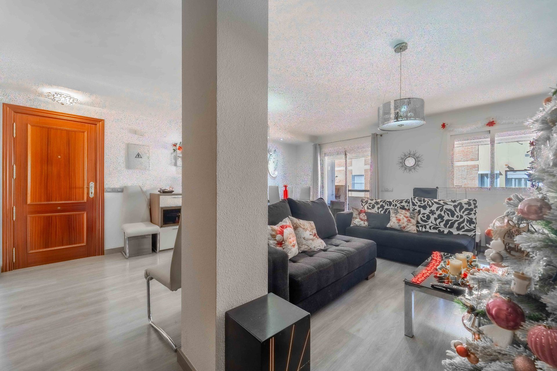 Sala d'estar de Àtic en venda en Málaga Capital amb Aire condicionat, Terrassa i Moblat