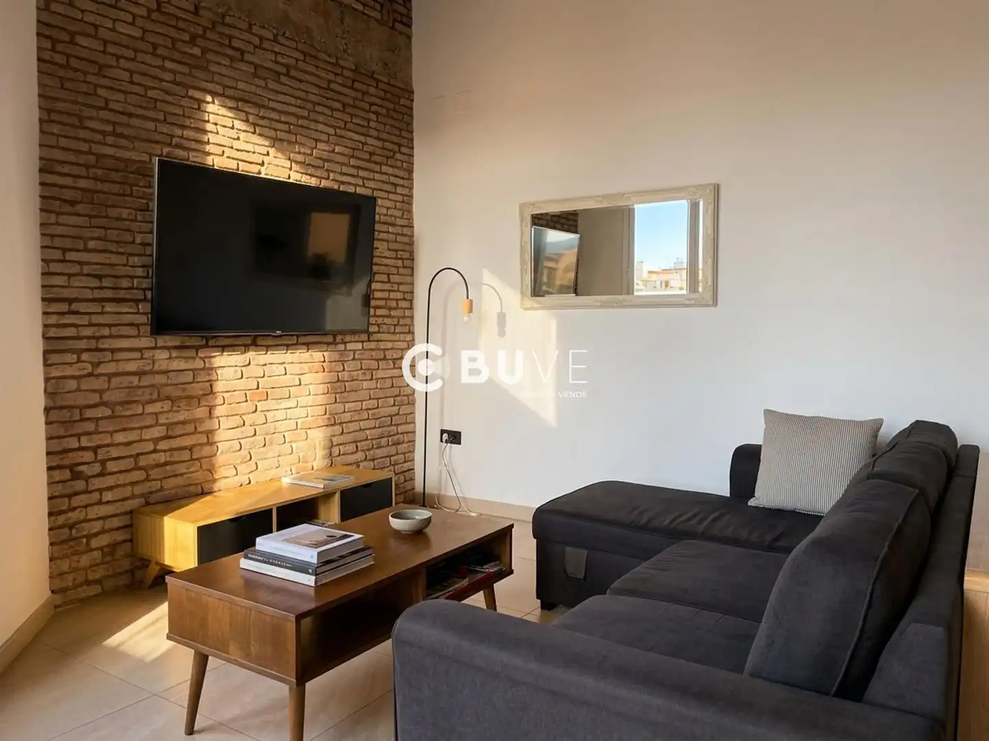 Sala de estar de Piso en venta en  Sevilla Capital con Aire acondicionado y Trastero