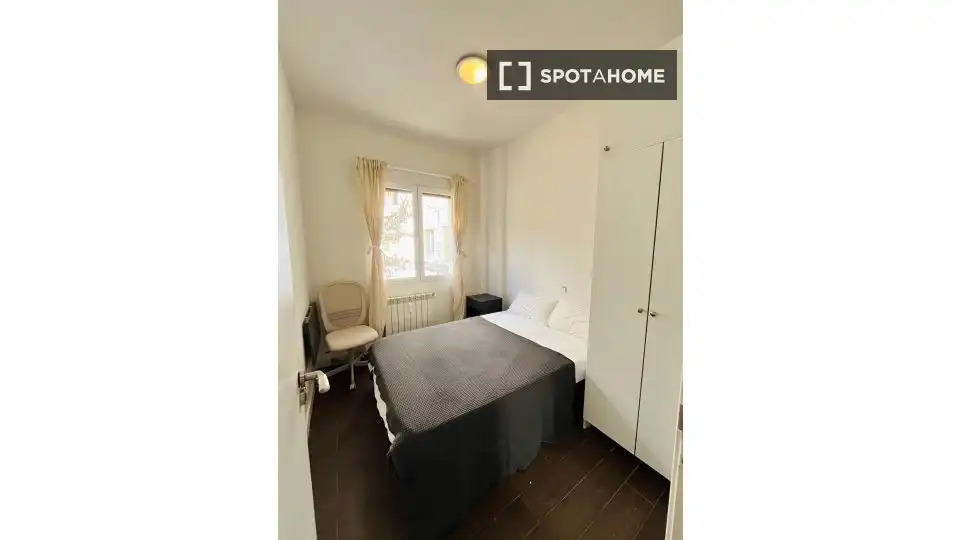 Habitación de Piso de alquiler en Madrid con Aire acondicionado, Calefacción y Amueblado
