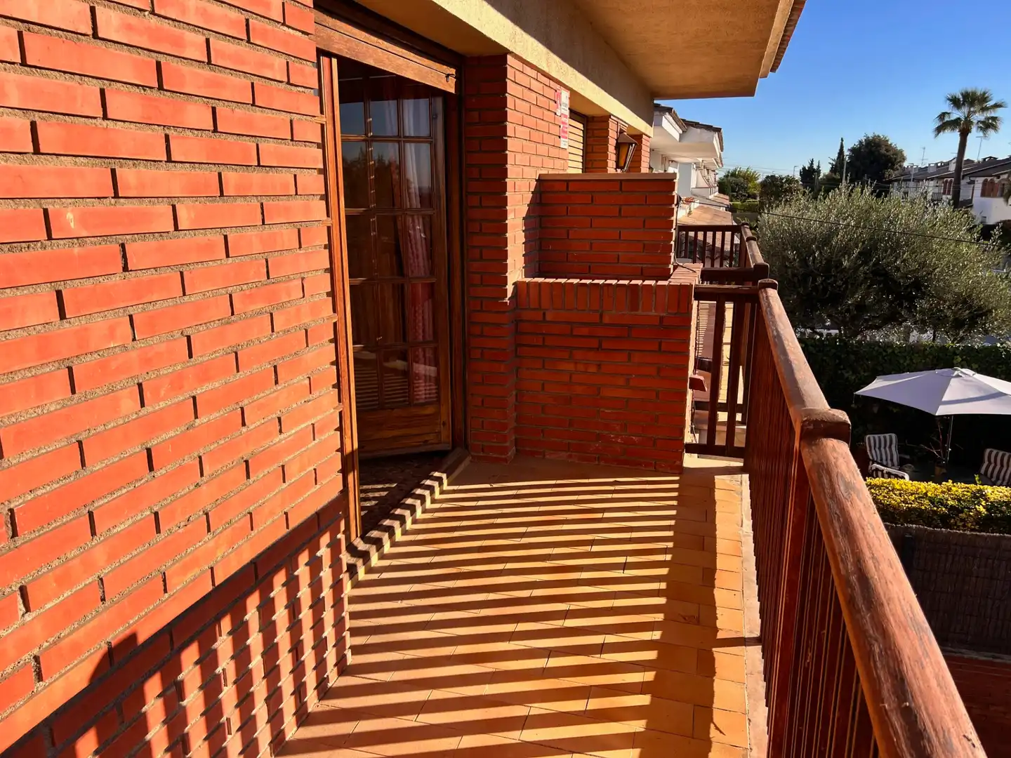 Terrassa de Casa adosada en venda en Vilassar de Dalt amb Calefacció, Jardí privat i Terrassa