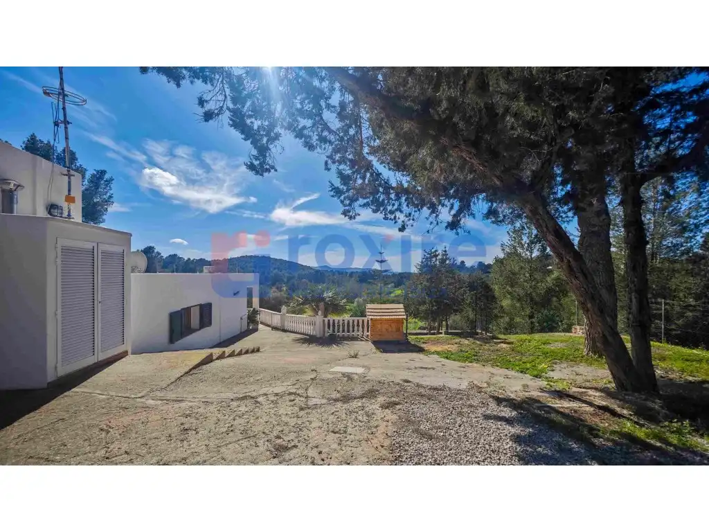 Exterior view of Houses for rent in Sant Antoni de Portmany  with Air Conditioner, Private garden and Terrace