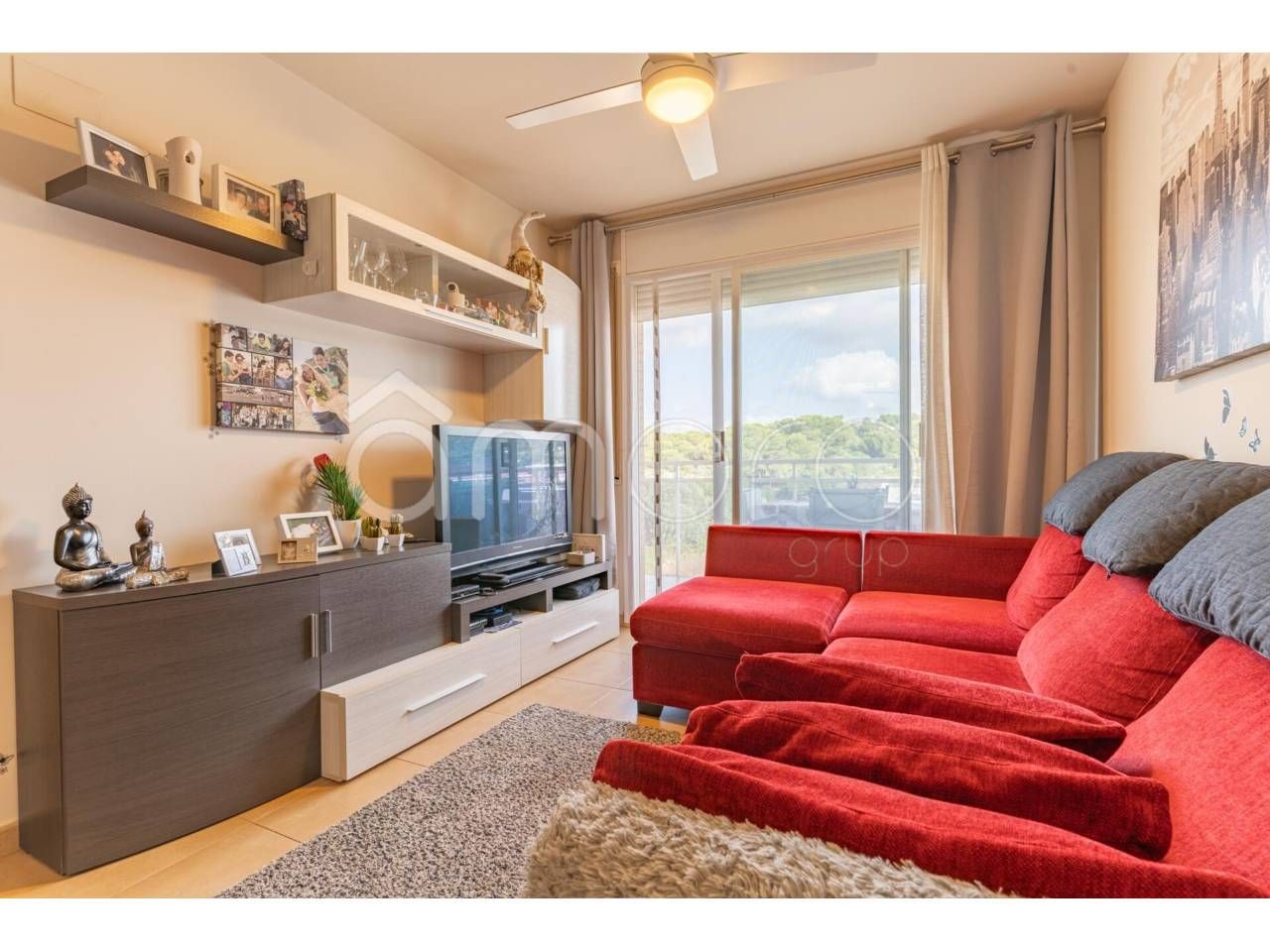 Living room of Flat for sale in  Tarragona Capital  with Air Conditioner, Heating and Terrace