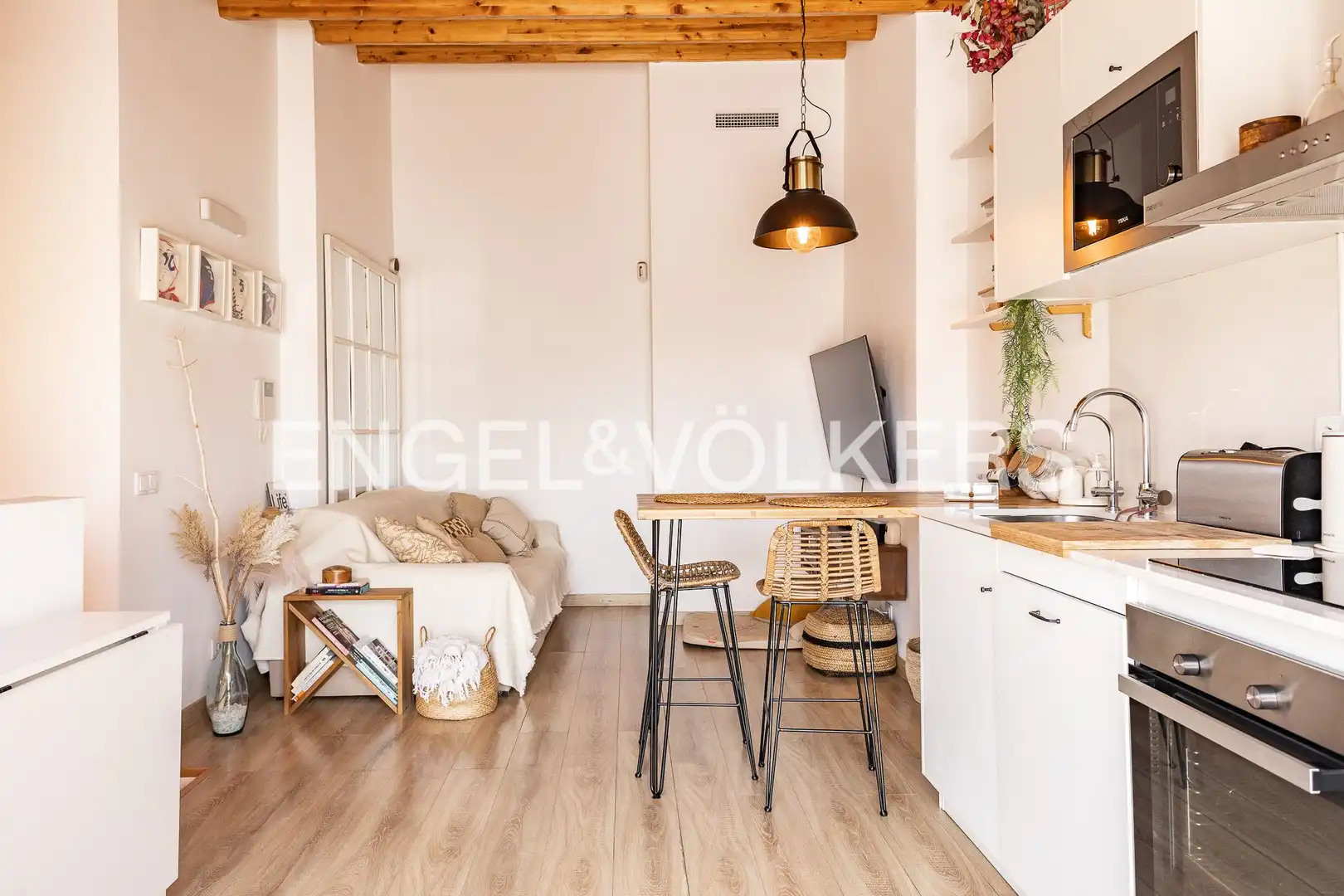 Sala de estar de Piso en venta en Mataró con Aire acondicionado, Calefacción y Terraza