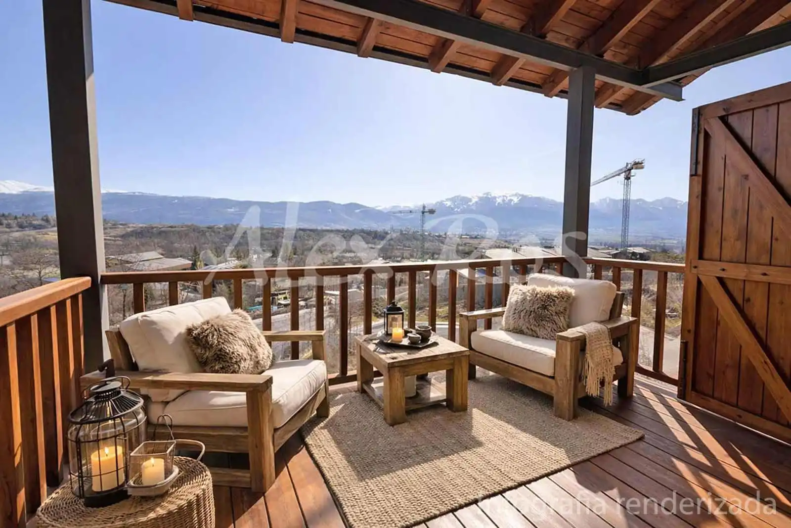 Duplex with pool for sale in Escoles