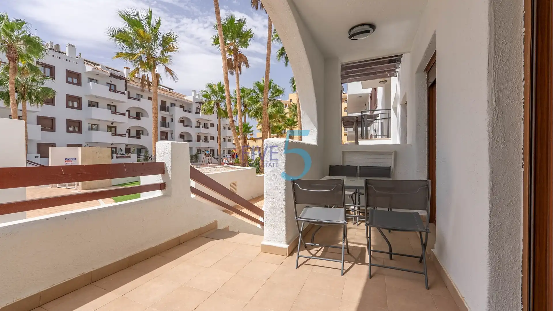 Terrace of Flat for sale in Los Alcázares  with Air Conditioner, Heating and Terrace