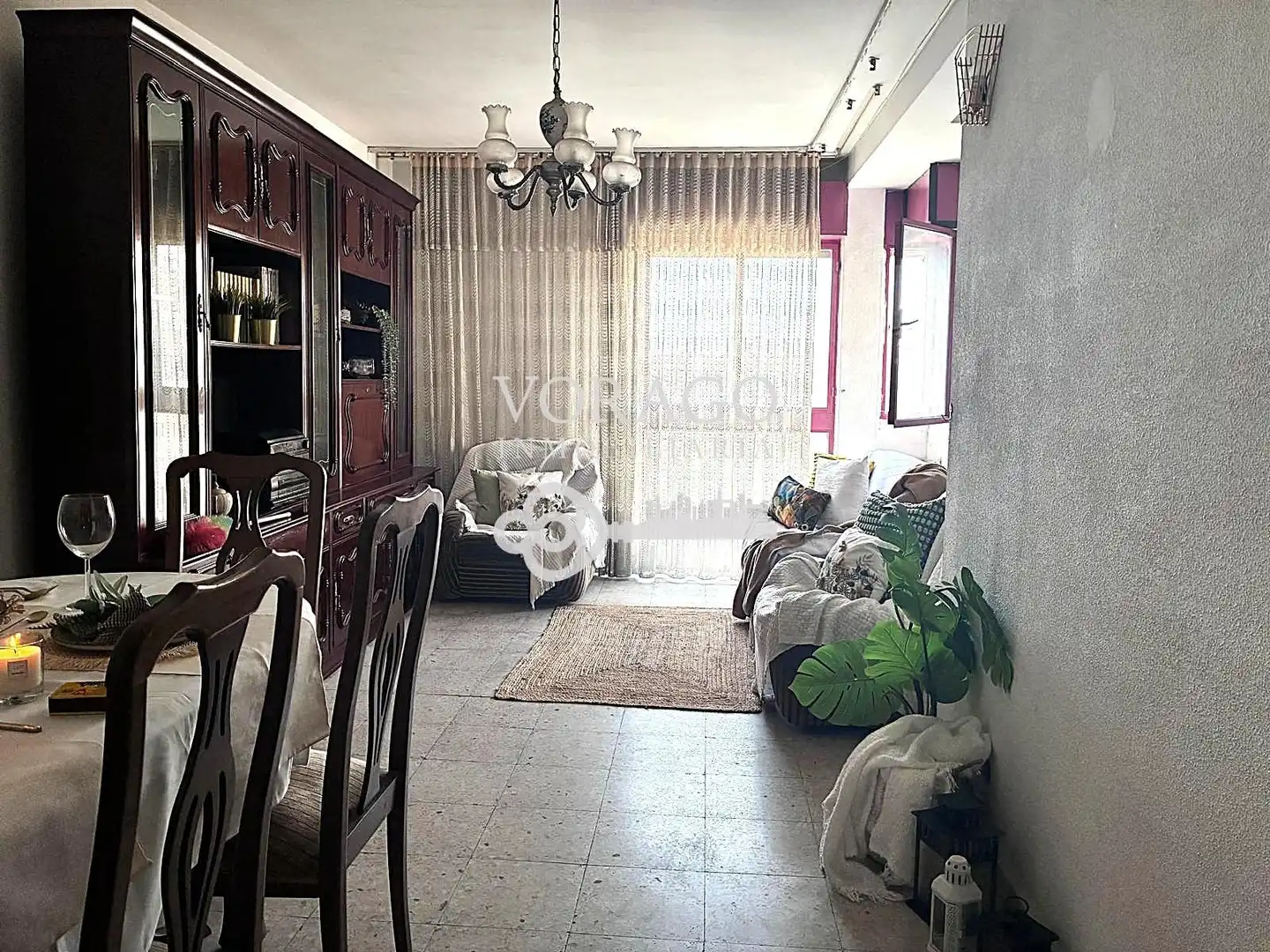 Sala de estar de Piso en venta en Guadalajara con Trastero