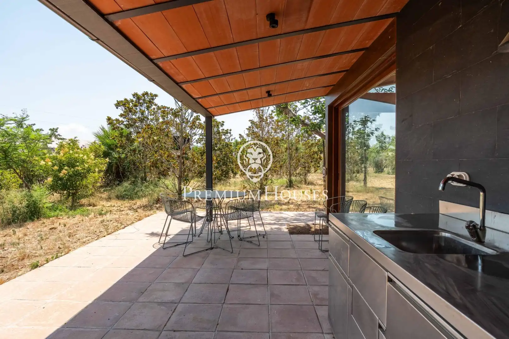 Terrassa de Casa o xalet en venda en Riudoms amb Aire condicionat, Calefacció i Jardí privat