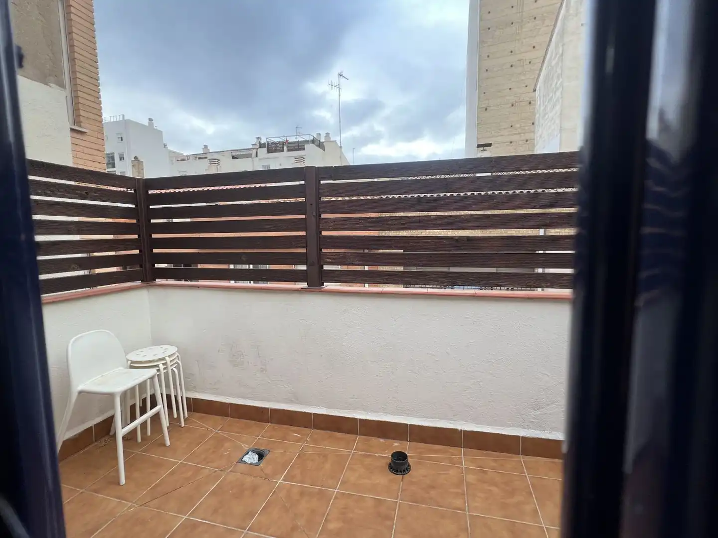 Balcony of Duplexes for sale in Castellón de la Plana / Castelló de la Plana  with Air Conditioner and Terrace