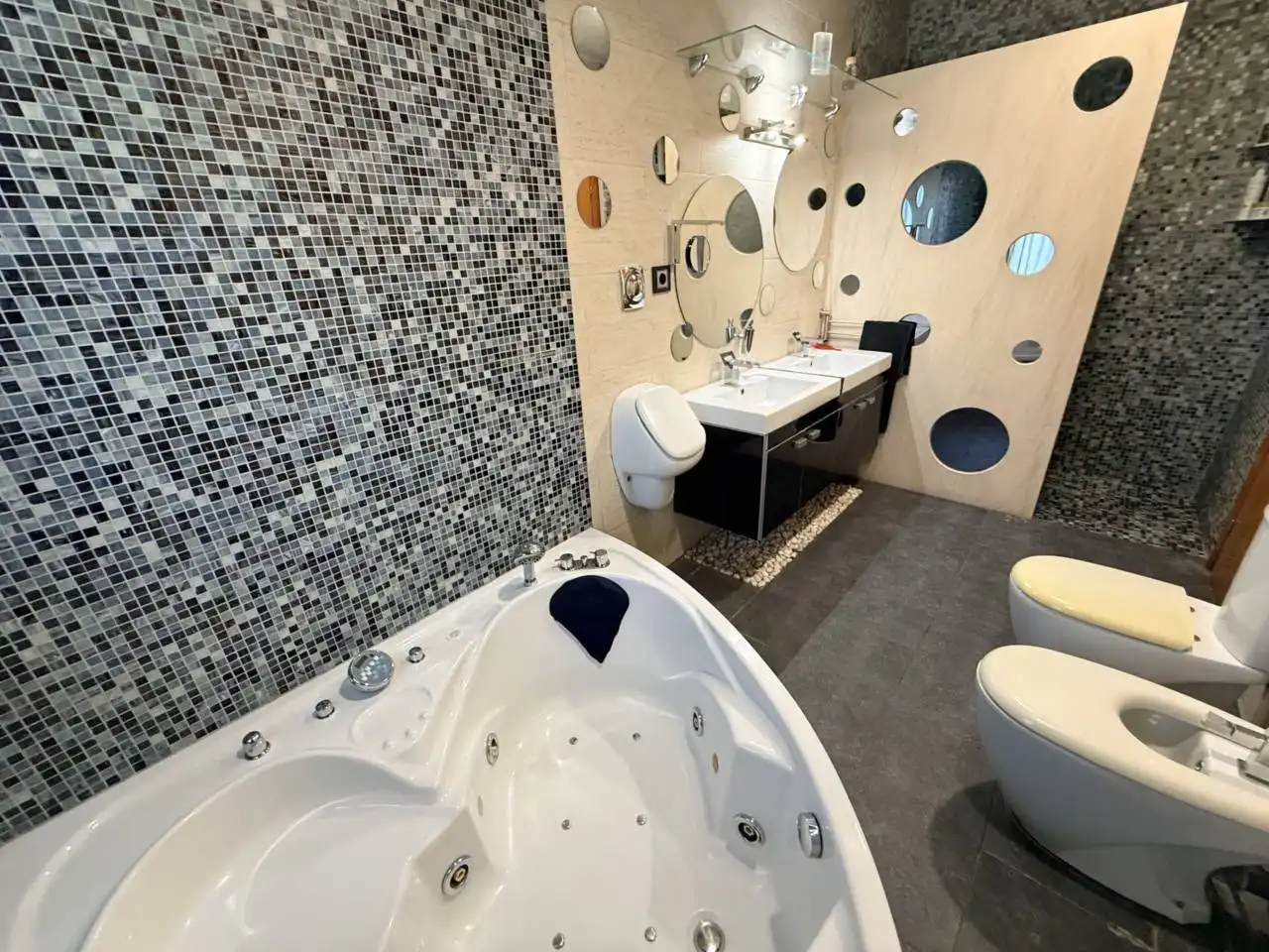 Baño de Casa o chalet en venta en Lliçà de Vall con Aire acondicionado, Calefacción y Jardín privado