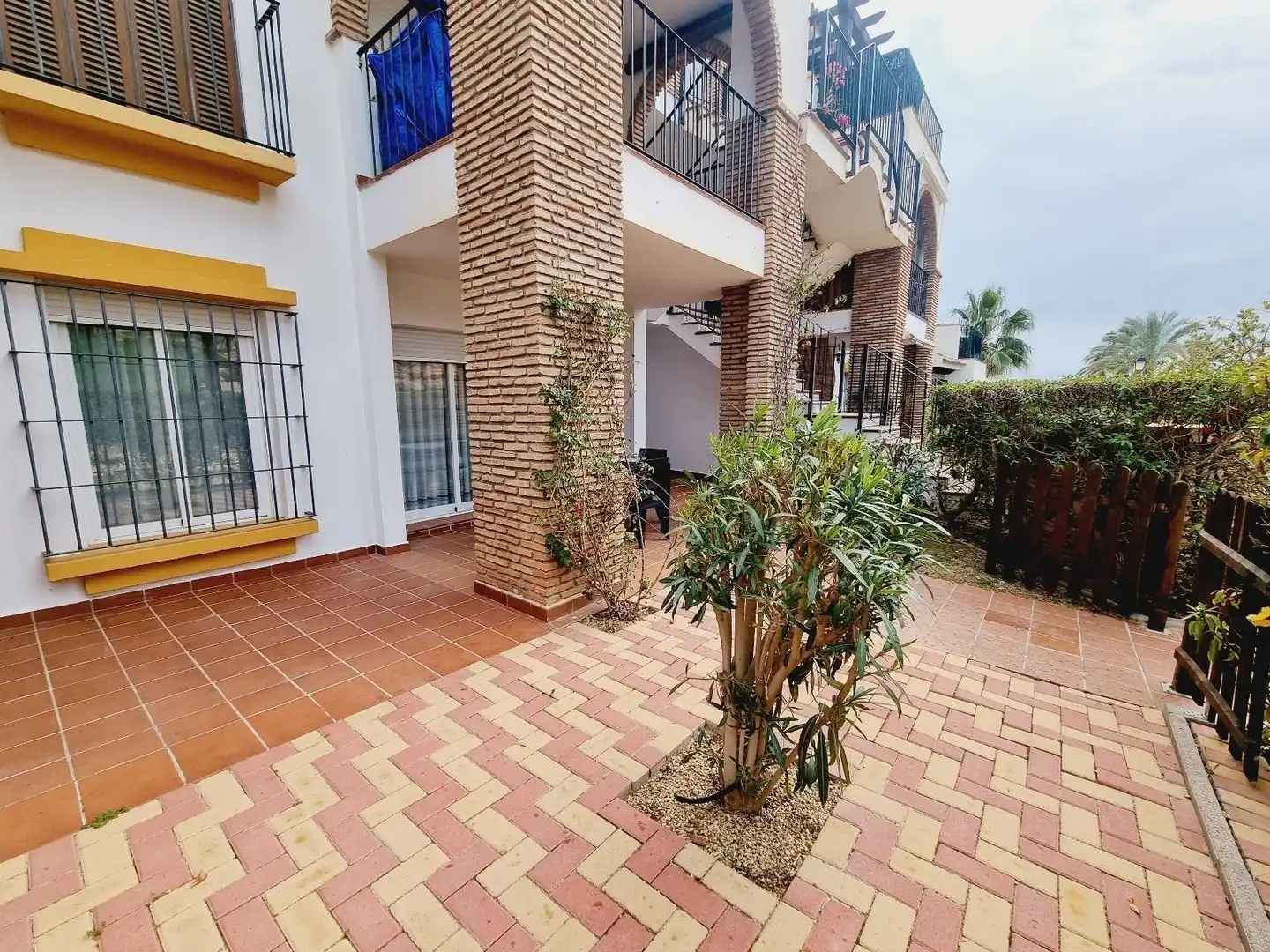 Garden of Flat for sale in Vera  with Air Conditioner, Terrace and Swimming Pool