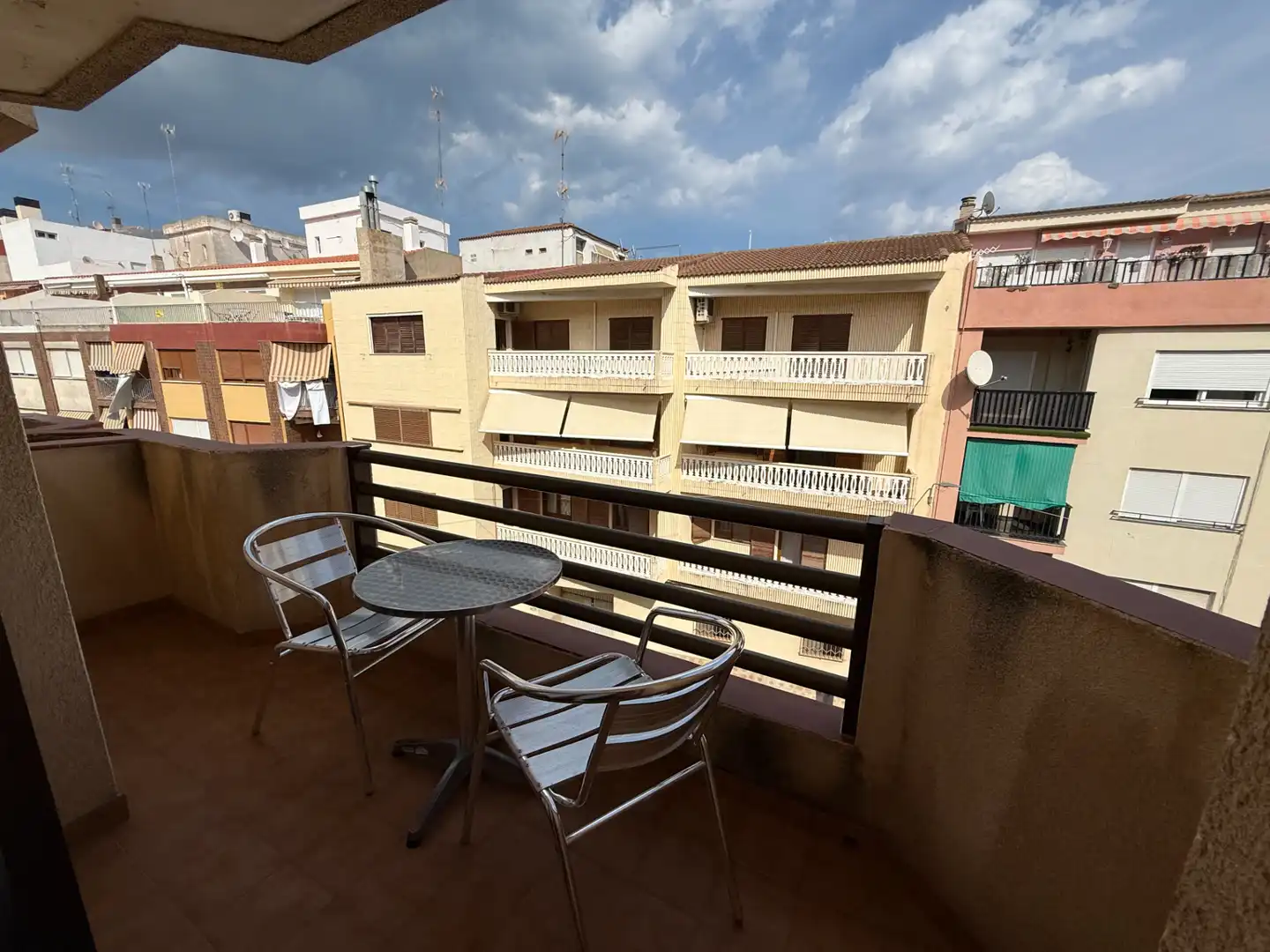 Terrassa de Apartament en venda en Peñíscola / Peníscola amb Moblat, Forn i Rentadora