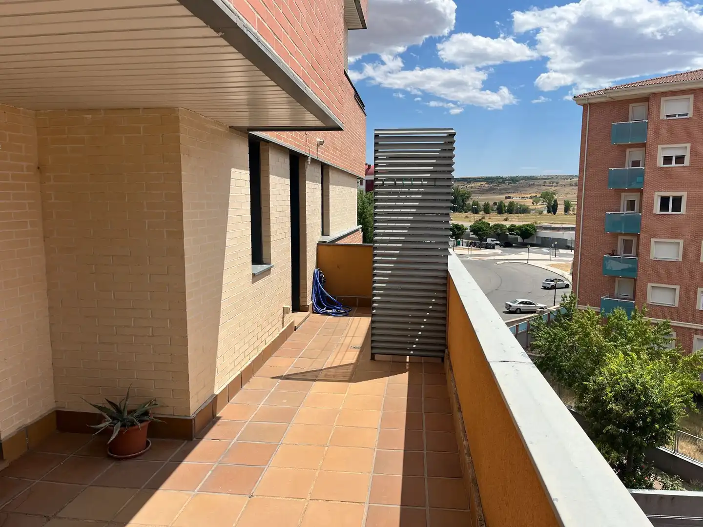 Terrassa de Pis de lloguer en Ávila amb Calefacció, Terrassa i Moblat