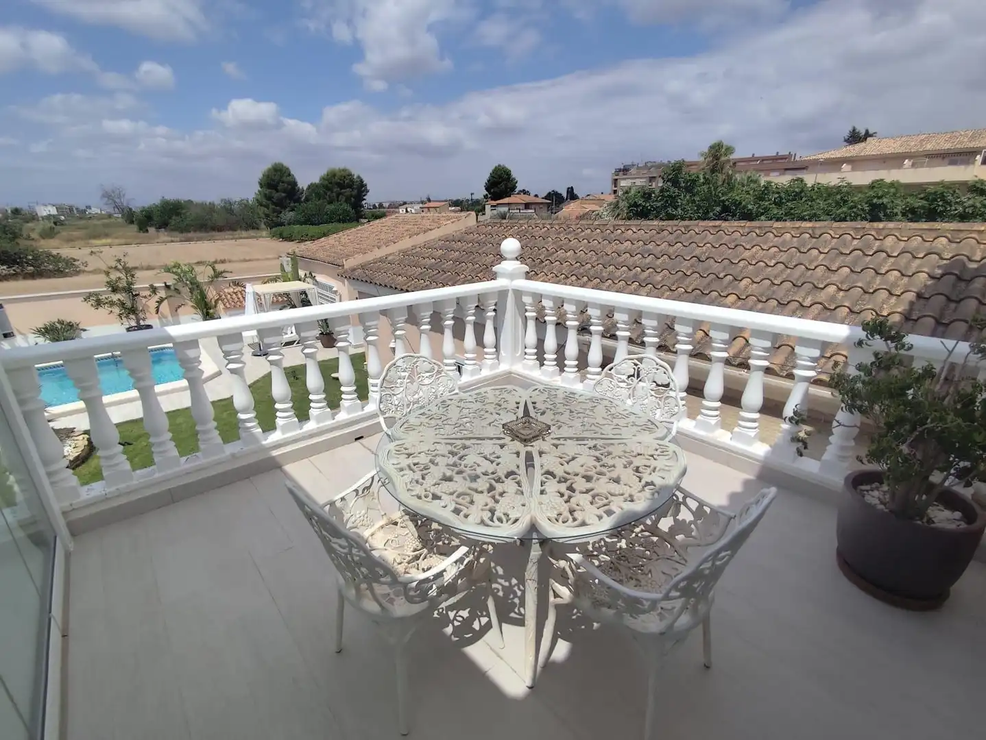 Terraza de Casa o chalet en venta en Murcia con Aire acondicionado, Jardín privado y Terraza