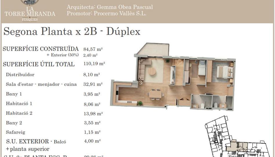 Foto 1 de Pis en venda a Carrer Montseny, 19, Llinars del Vallès, Barcelona