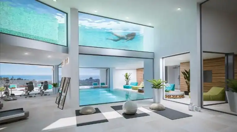 Piscina de Casa o xalet de lloguer en Benalmádena amb Aire condicionat, Calefacció i Moblat