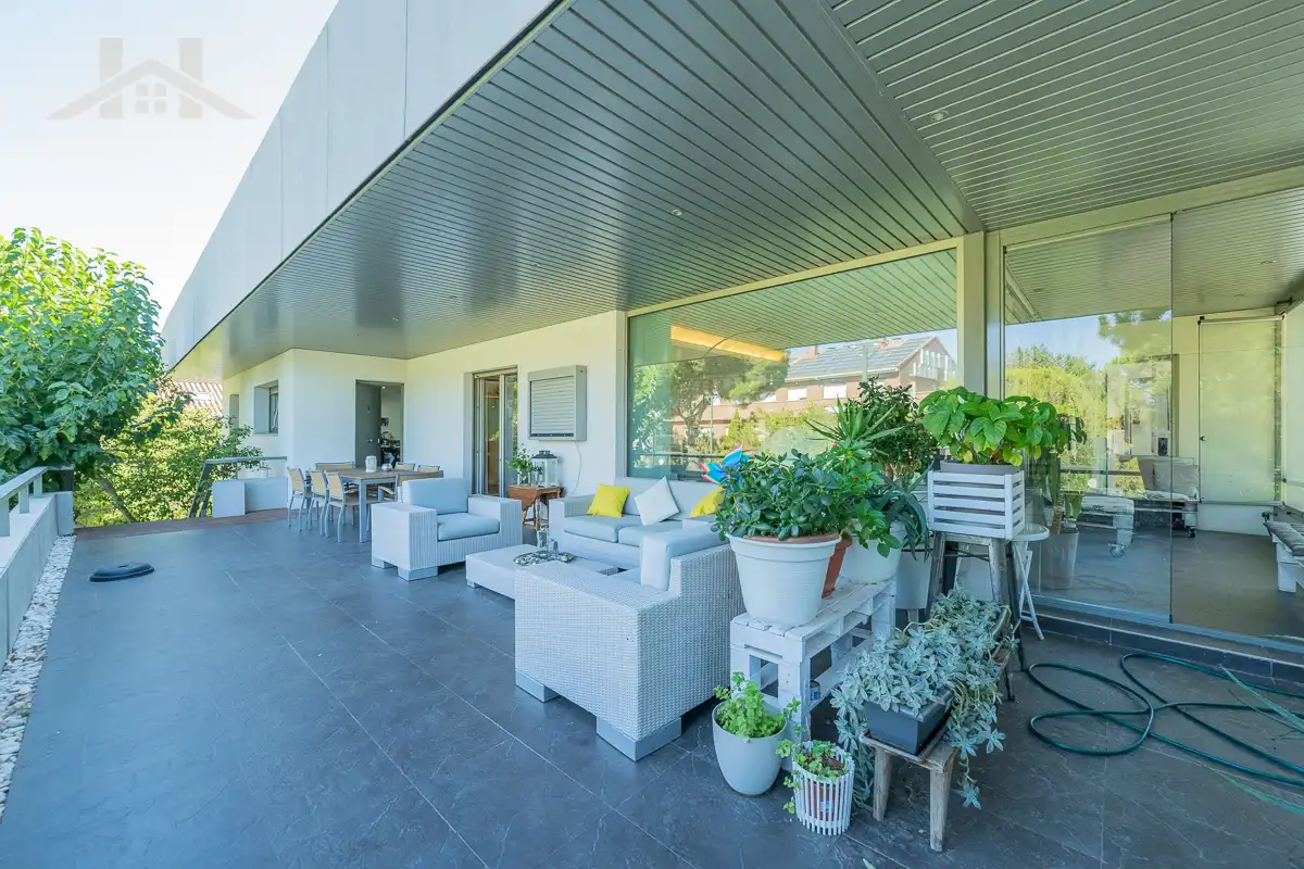 Terraza de Casa o chalet en venta en Las Rozas de Madrid