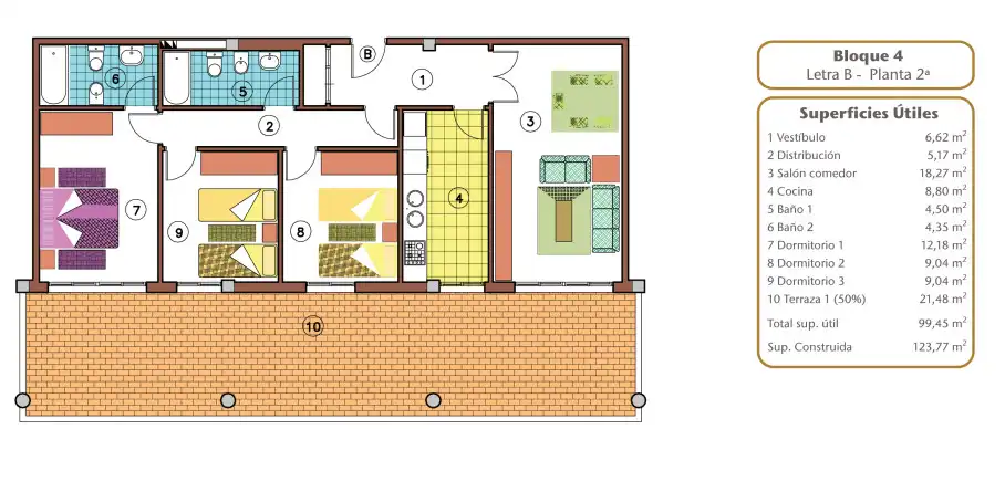 Flat for sale in Benalmádena  with Heating, Private garden and Terrace