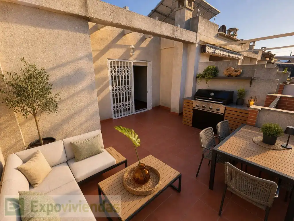 Terraza de Dúplex en venta en Murcia