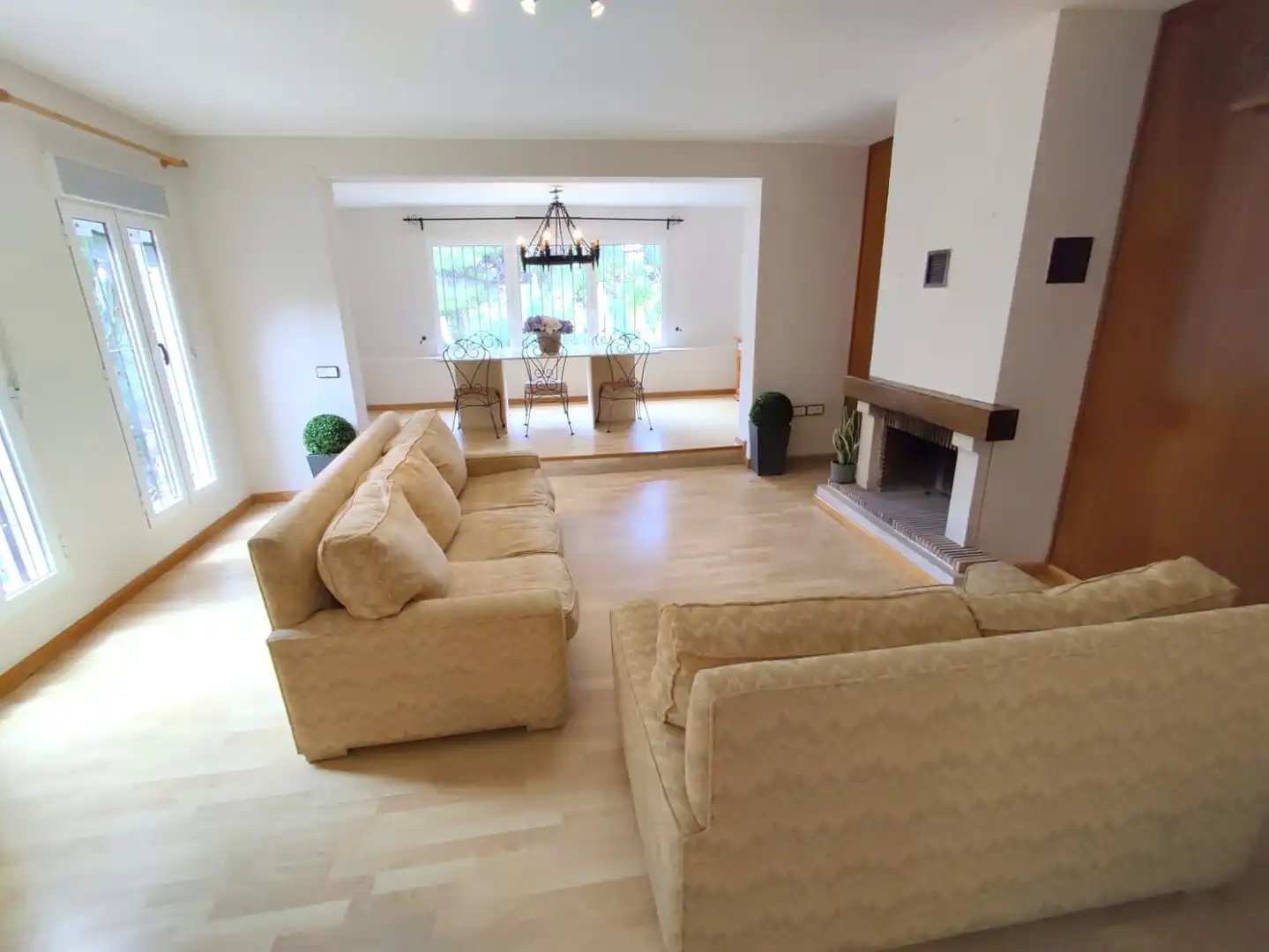 Wohnzimmer von Haus oder Chalet zur Miete in Puçol mit Heizung, Privatgarten und Terrasse