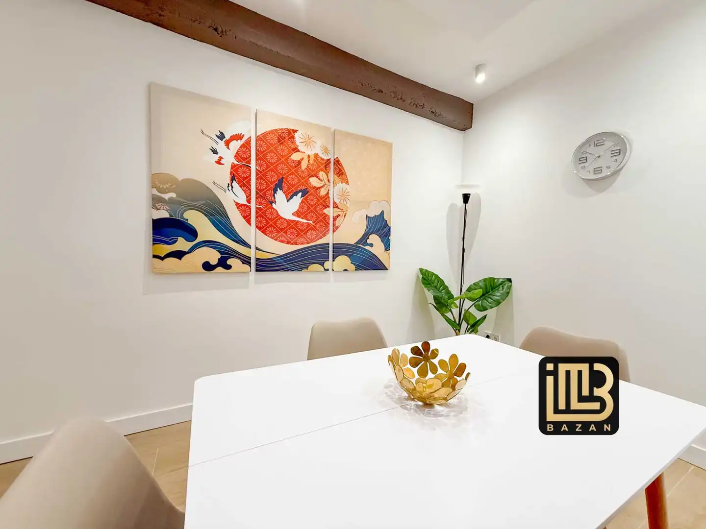 Esszimmer von Wohnung zur untervermieten in Málaga mit Klimaanlage und Möbliert