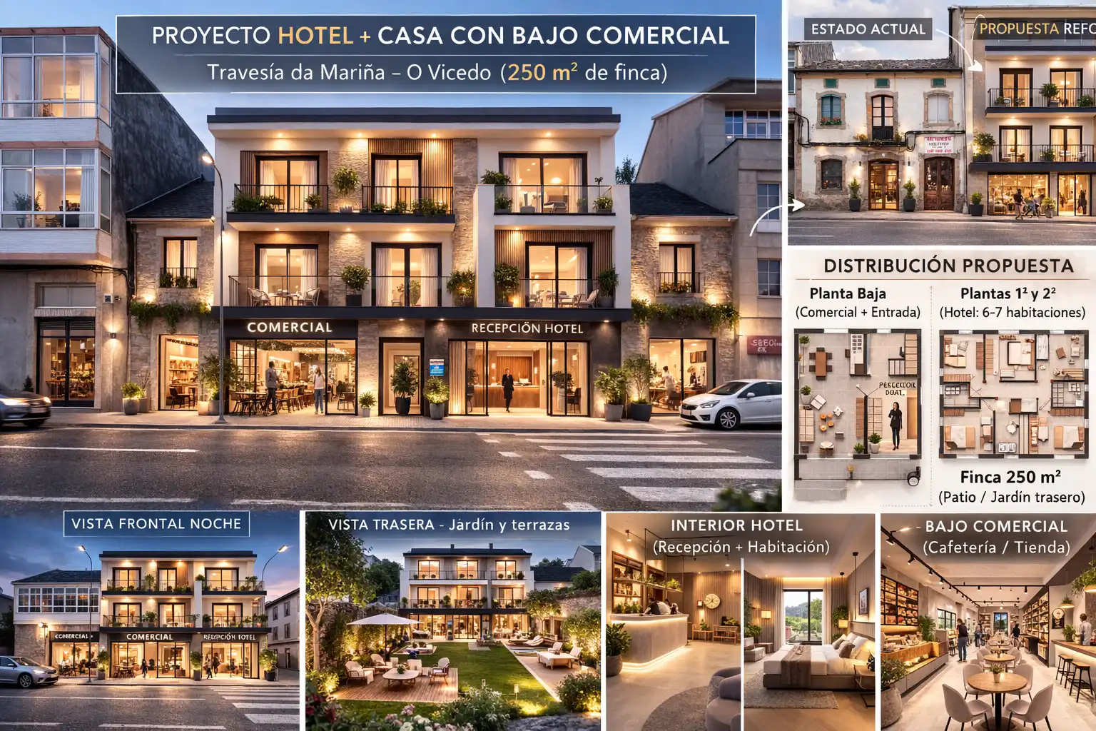 Casa o xalet en venda en O Vicedo 