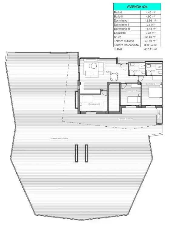 Apartament amb piscina en venda a San Miguel de Salinas, imagen 14