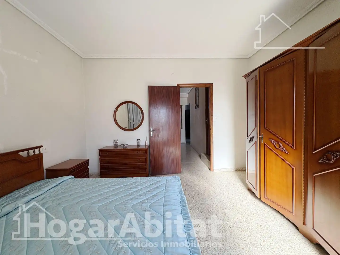 Habitación de Casa o chalet en venta en Tavernes de la Valldigna con Terraza, Trastero y Amueblado