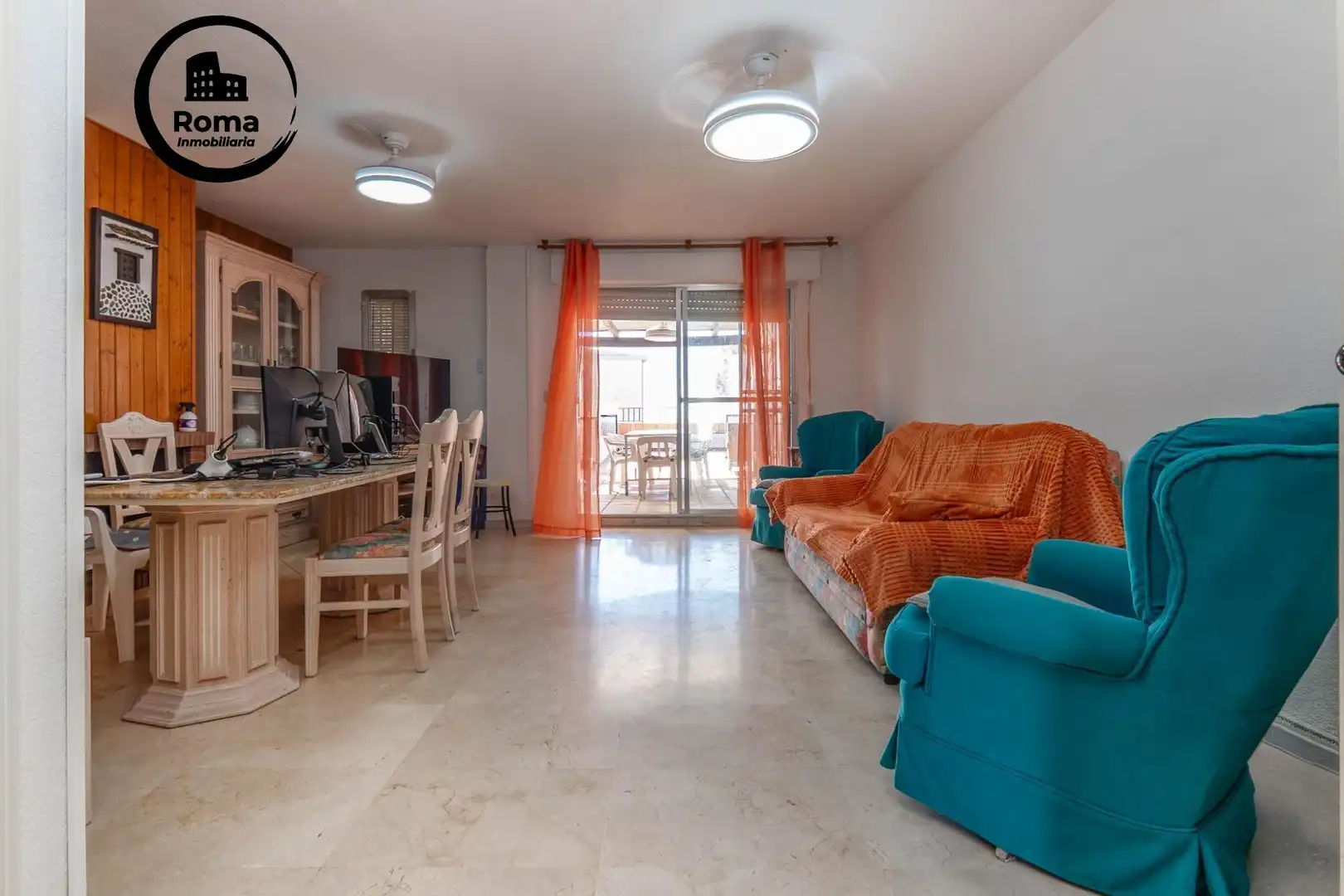 Living room of Houses for sale in Almuñécar  with Community pool