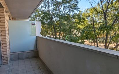 Balcony of Apartment for sale in  Lleida Capital  with Heating, Parquet flooring and Terrace