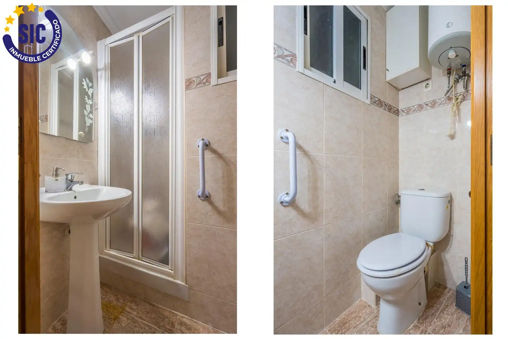 Bathroom of Apartments for sale in Valencia  with Air Conditioner