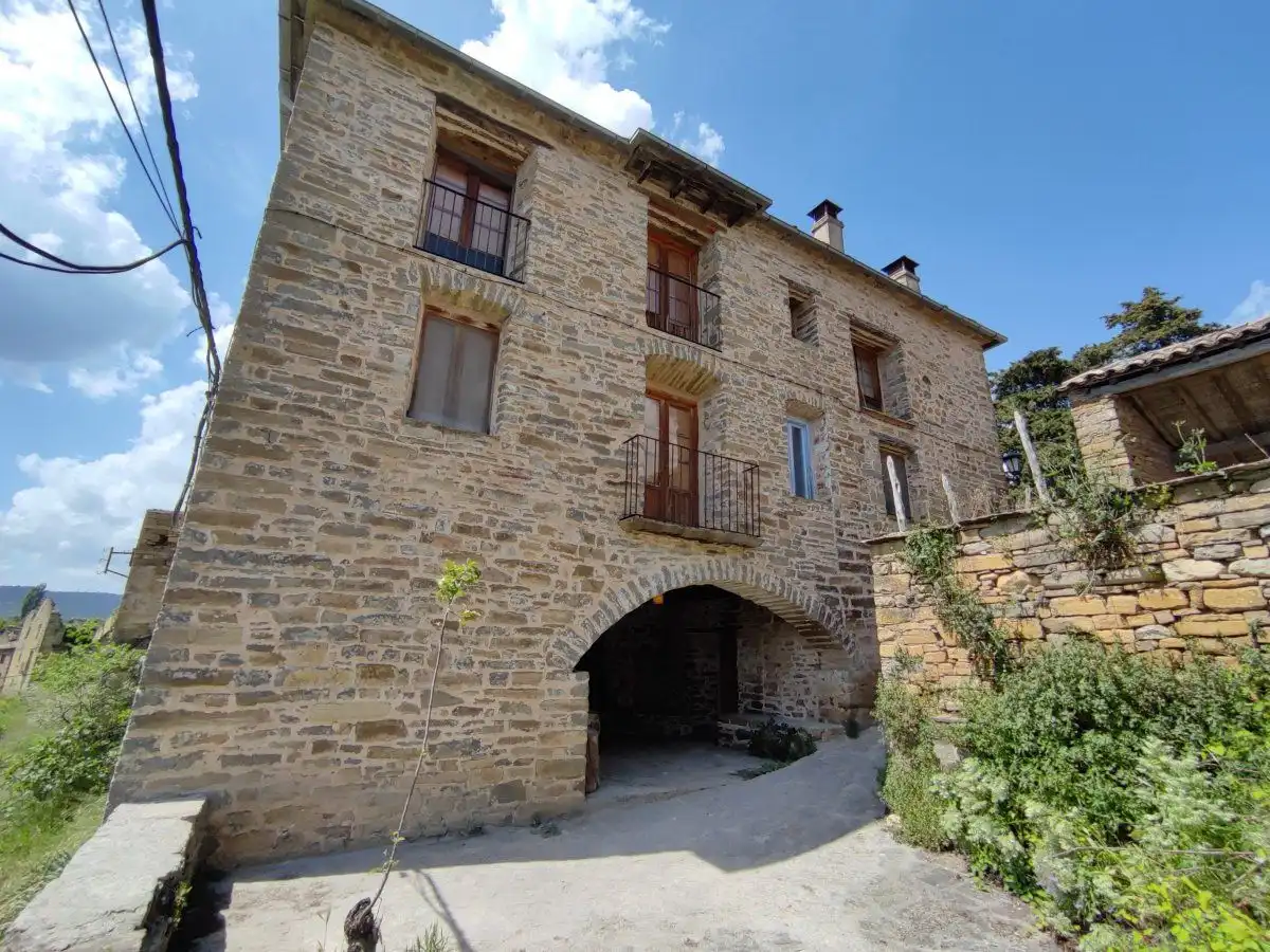 Exterior view of Country homes for sale in Aínsa-Sobrarbe  with Heating, Terrace and Storage room