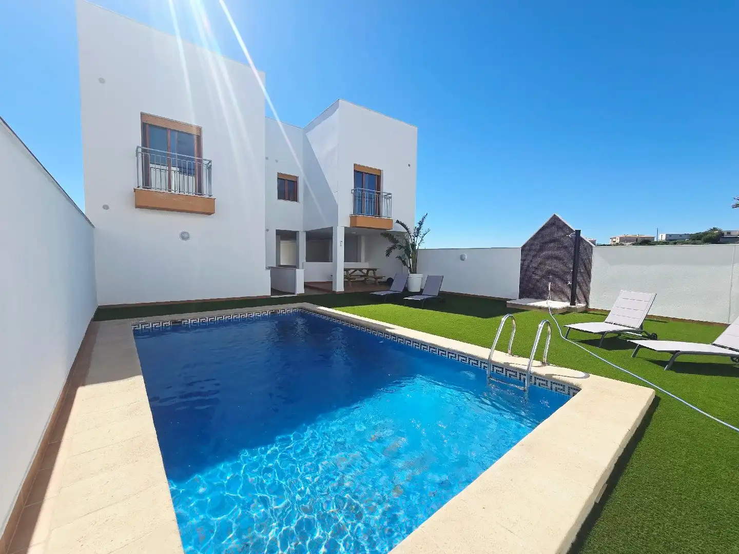 Swimming pool of Flat for sale in Cuevas del Almanzora  with Terrace, Storage room and Swimming Pool