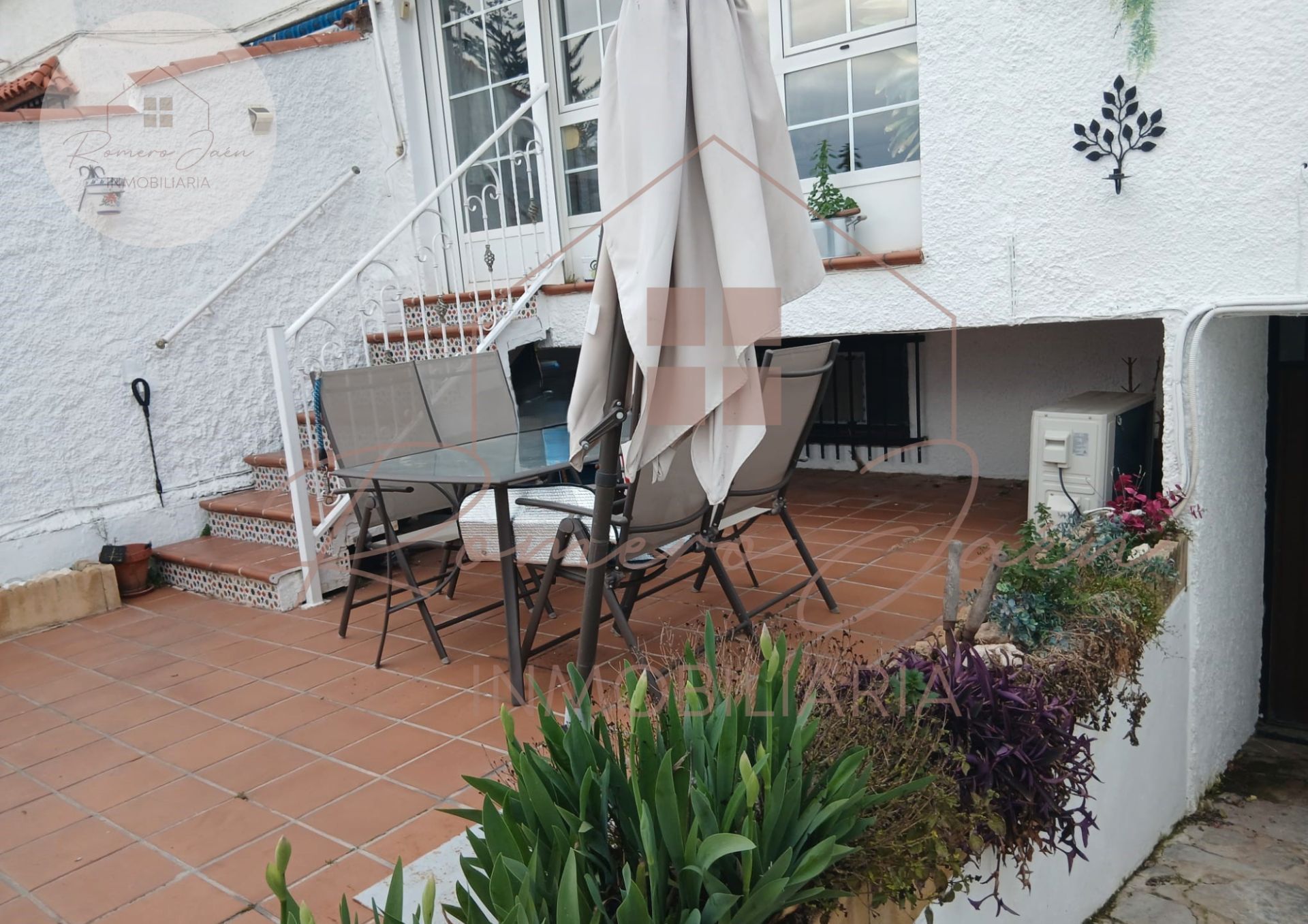 Terraza de Casa o chalet en venta en Los Villares con Aire acondicionado, Jardín privado y Piscina