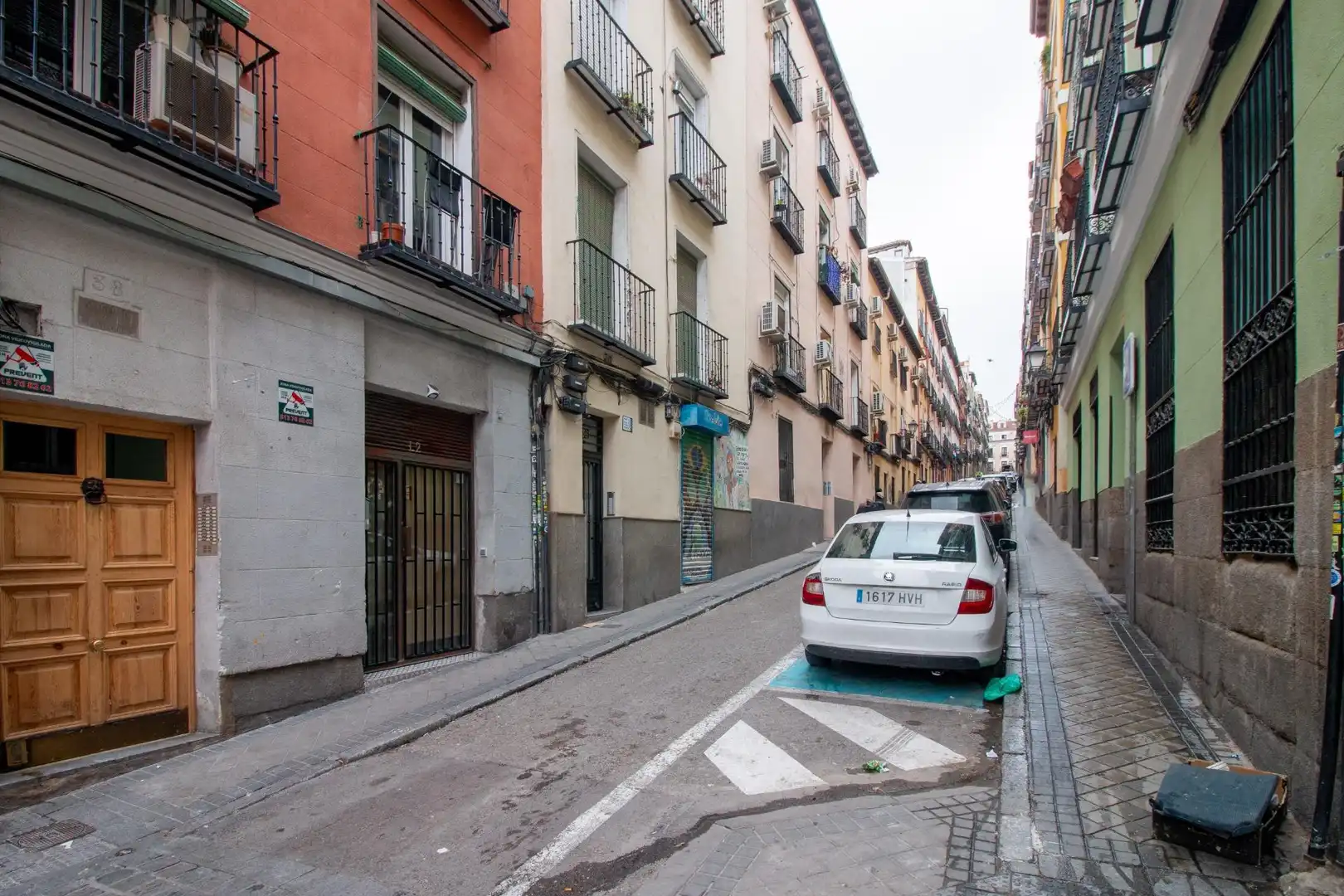 Vista exterior de Piso en venta en Madrid