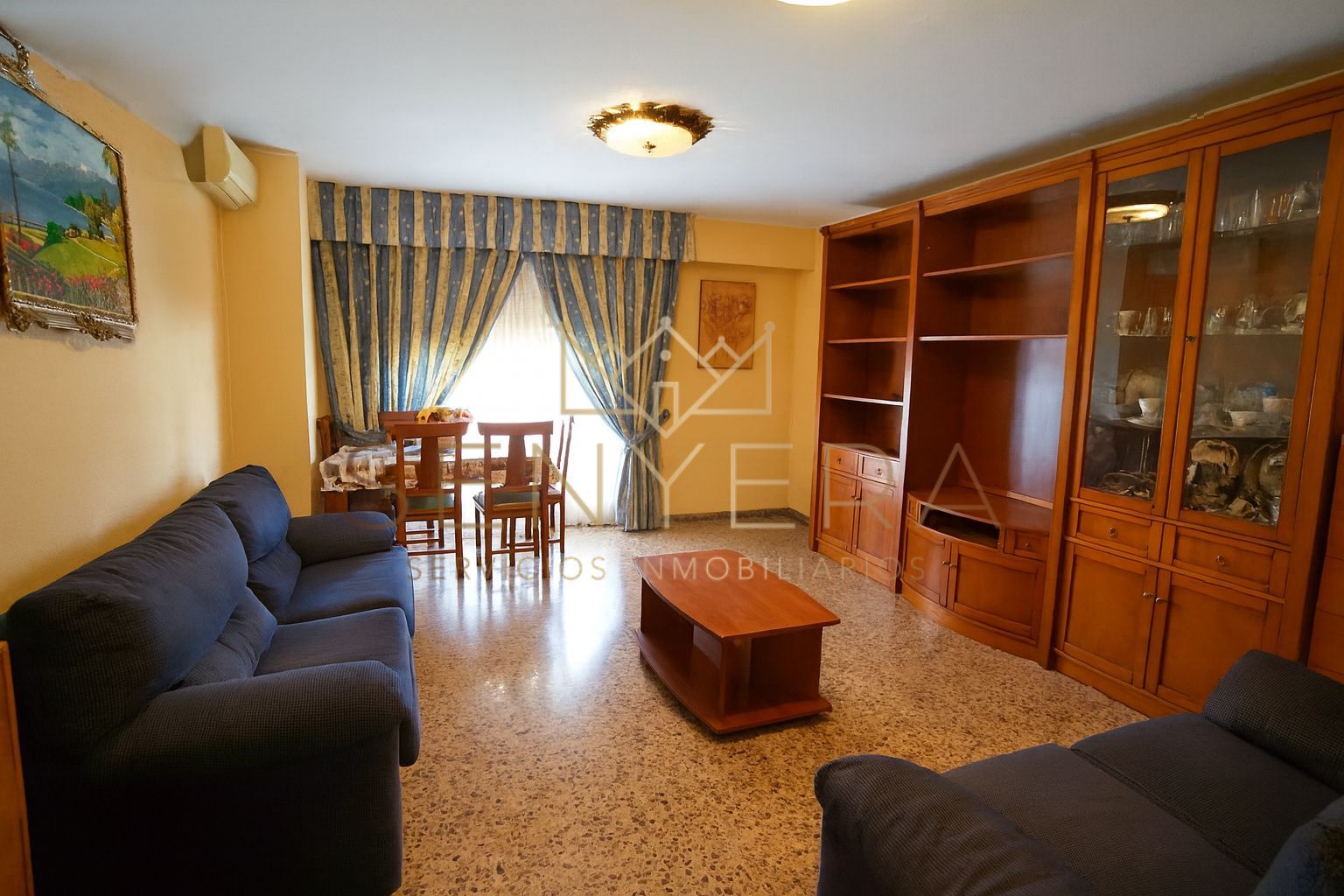 Sala d'estar de Pis en venda en  Valencia Capital amb Aire condicionat i Balcó