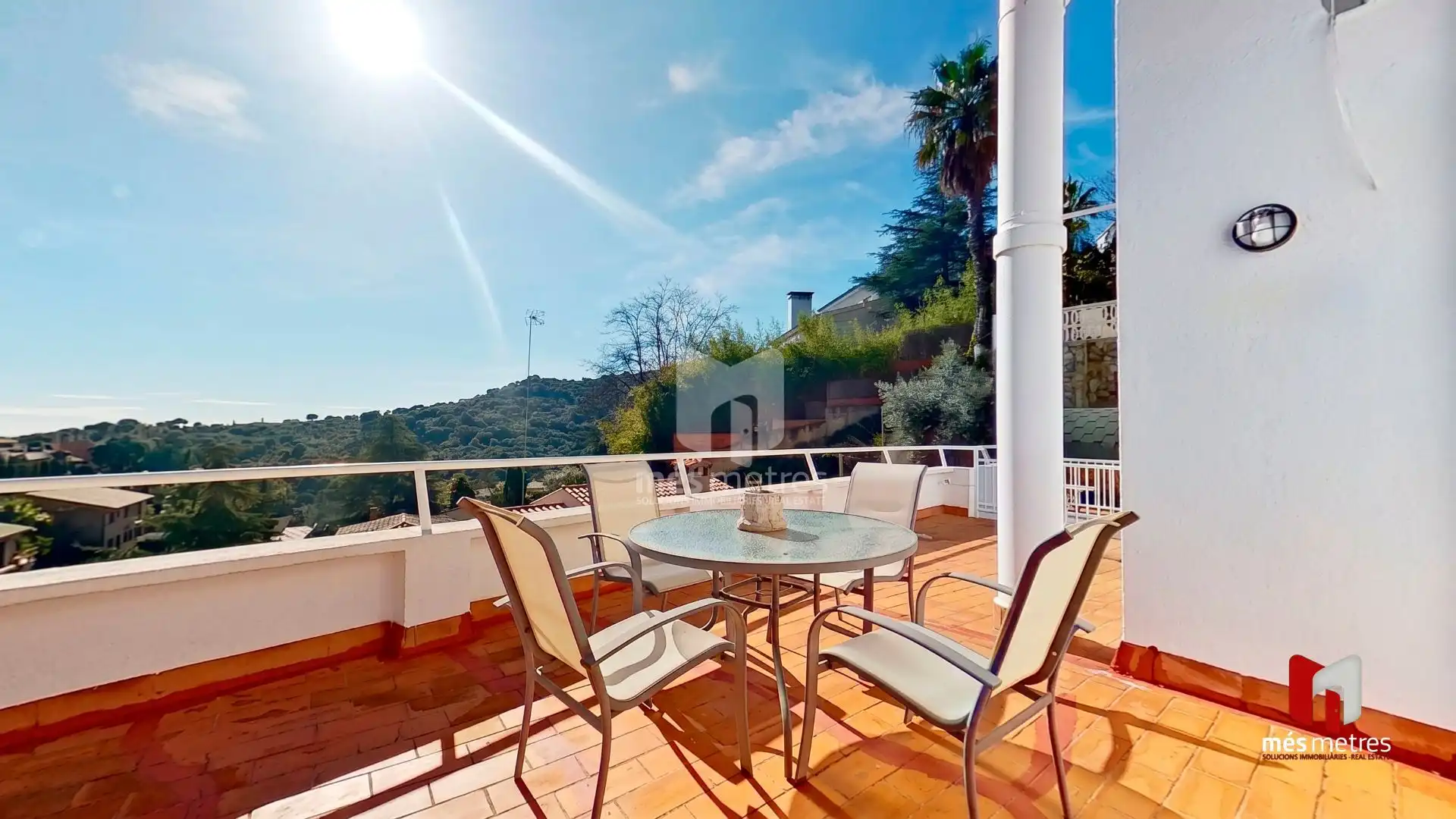 Terraza de Casa o chalet en venta en Alella con Calefacción, Jardín privado y Terraza