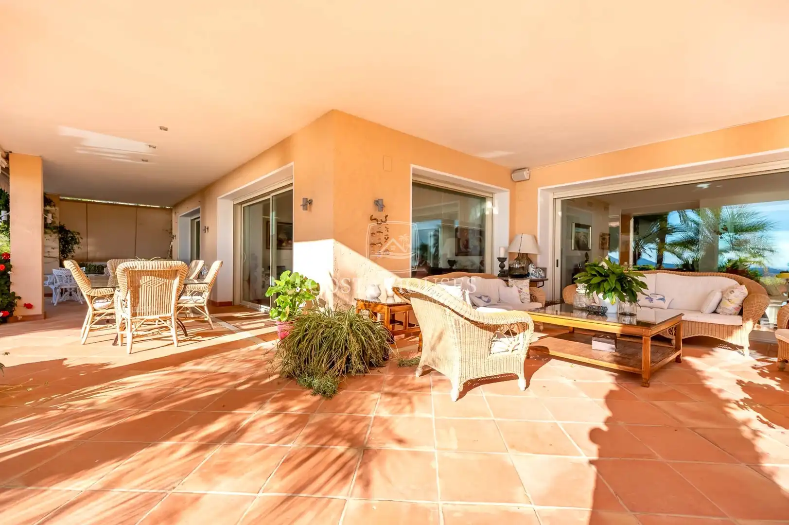 Terraza de Casa o chalet en venta en Altea con Aire acondicionado, Jardín privado y Terraza