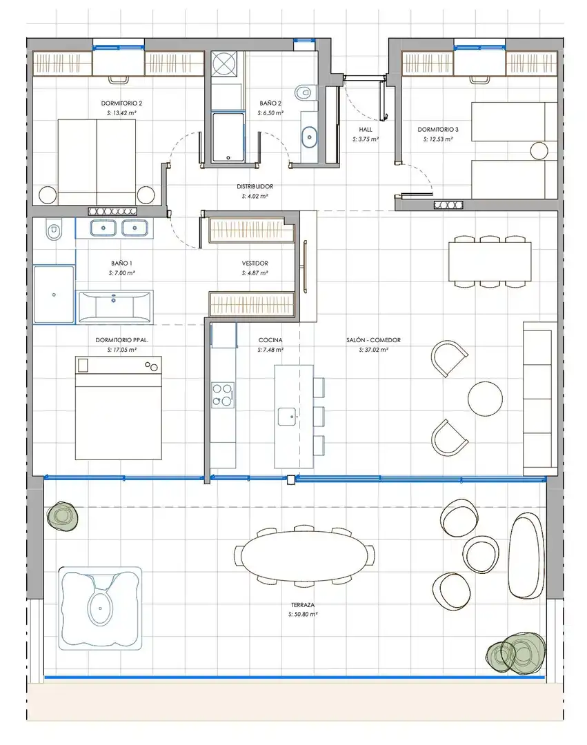 Penthouse mit Pool zum Verkauf in El Higuerón, imagen 18