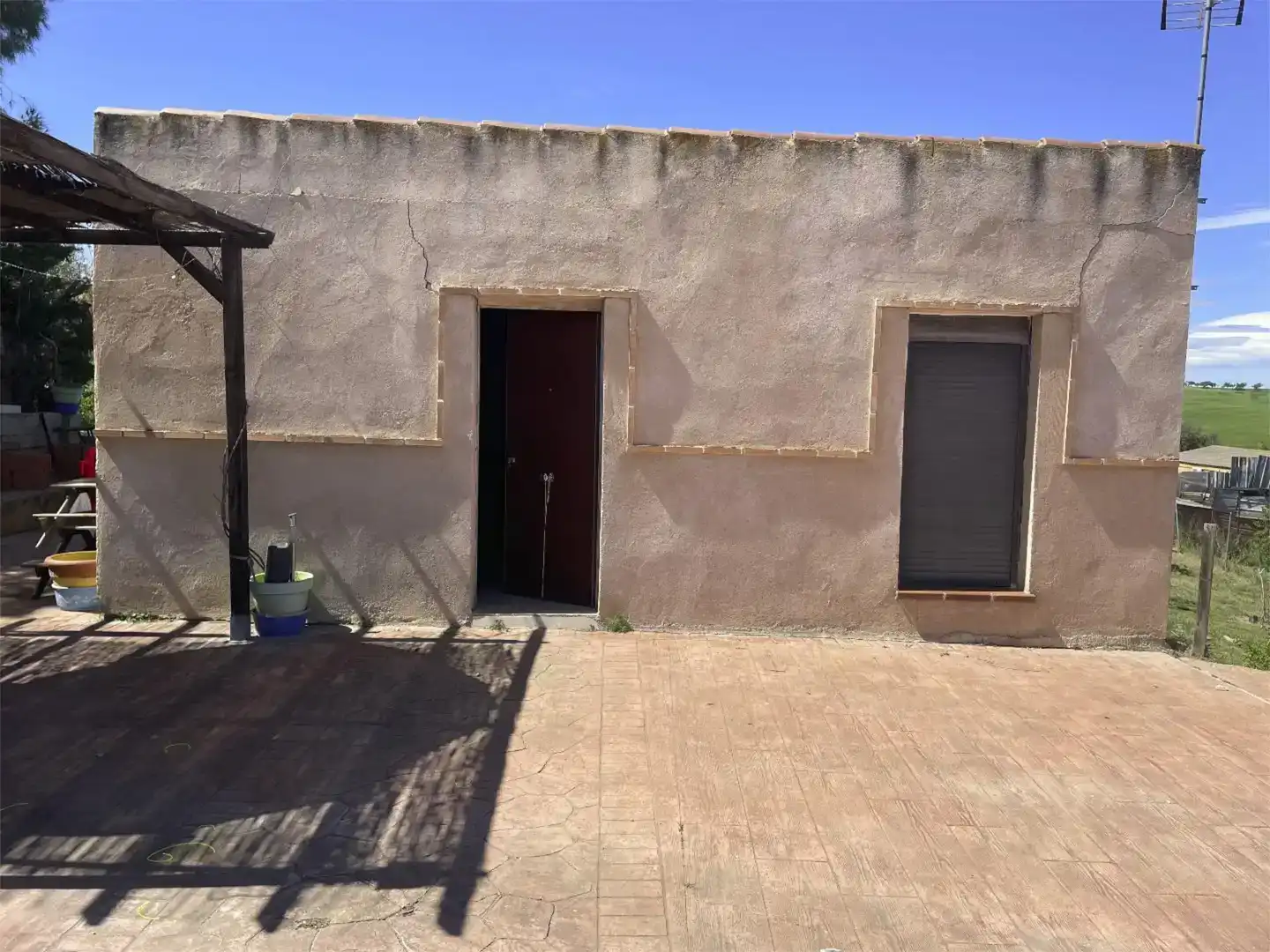 Vista exterior de Pis en venda en Albarreal de Tajo amb Piscina