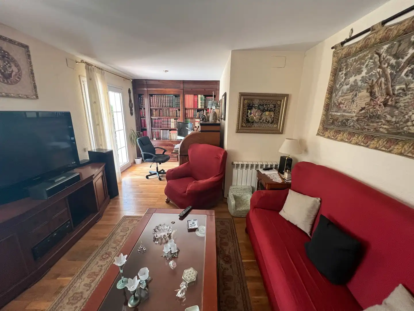 Sala de estar de Casa o chalet en venta en Tàrrega con Aire acondicionado, Calefacción y Jardín privado