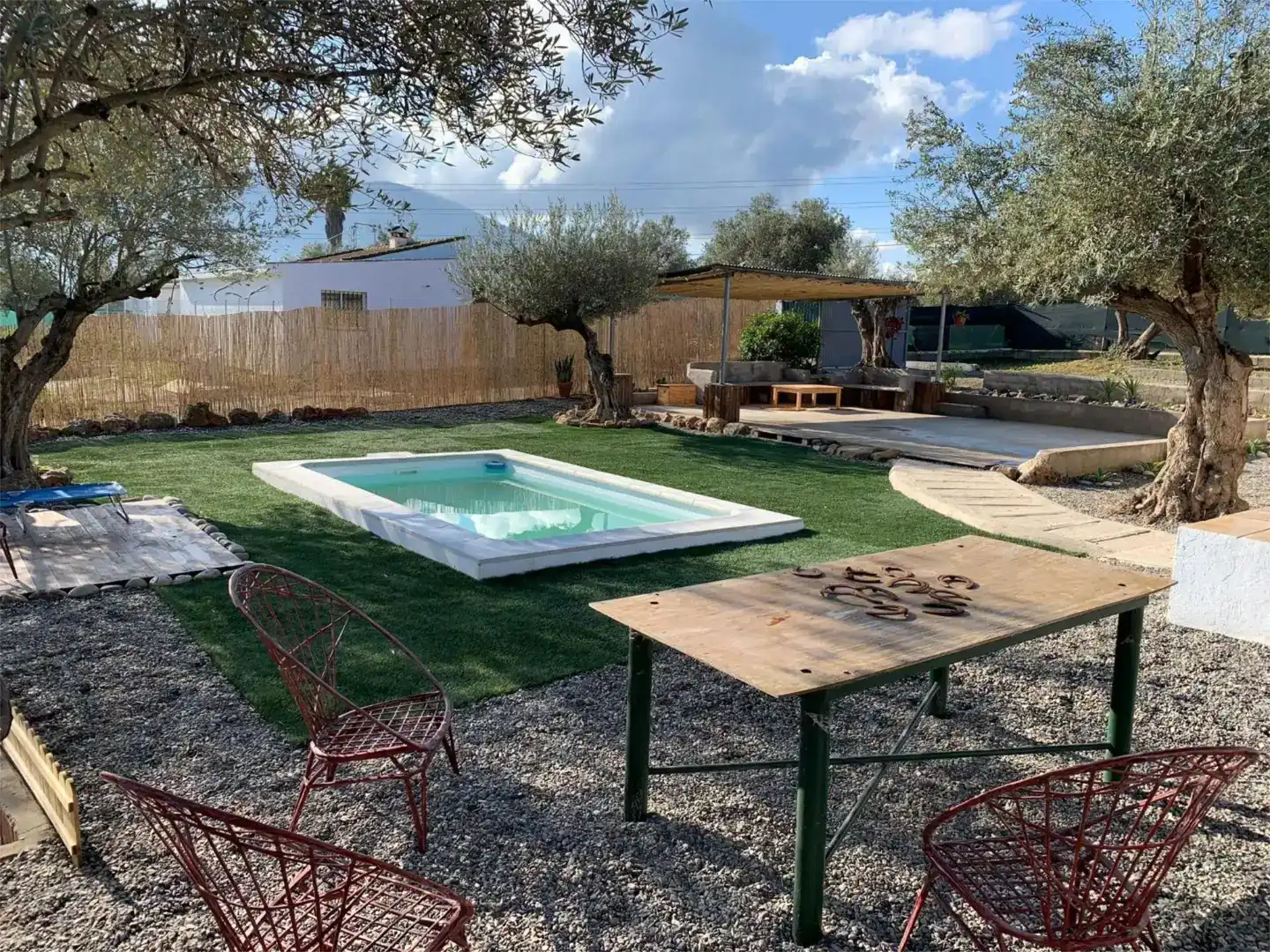 Schwimmbecken von Country house zur Miete in Alhaurín El Grande mit Privatgarten, Schwimmbad und Möbliert