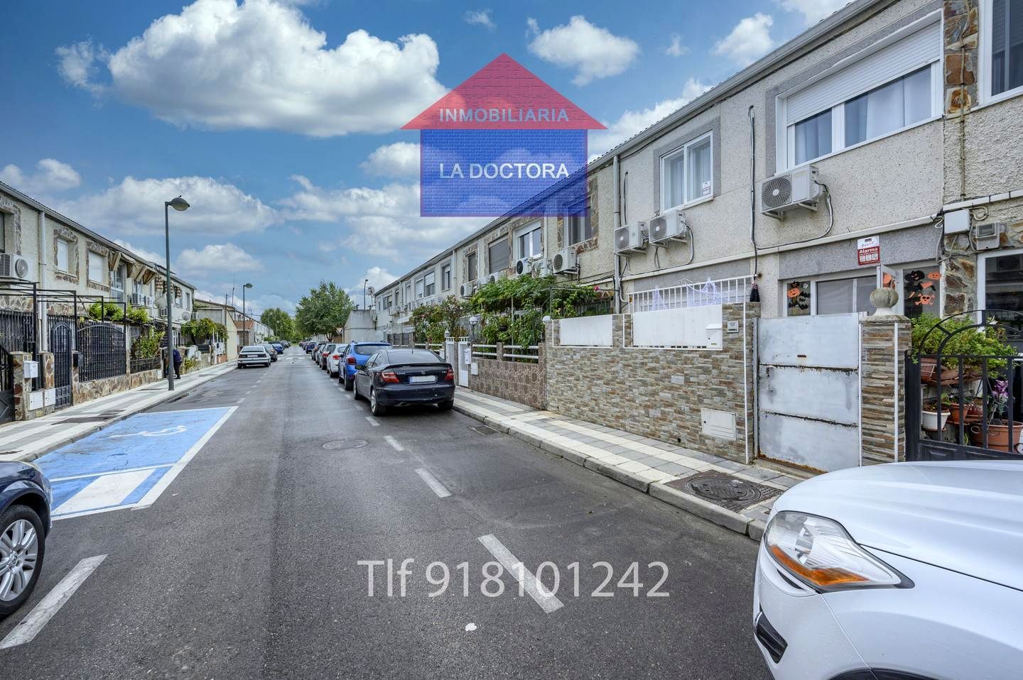 Vista exterior de Casa adosada en venda en Getafe amb Aire condicionat, Calefacció i Terrassa