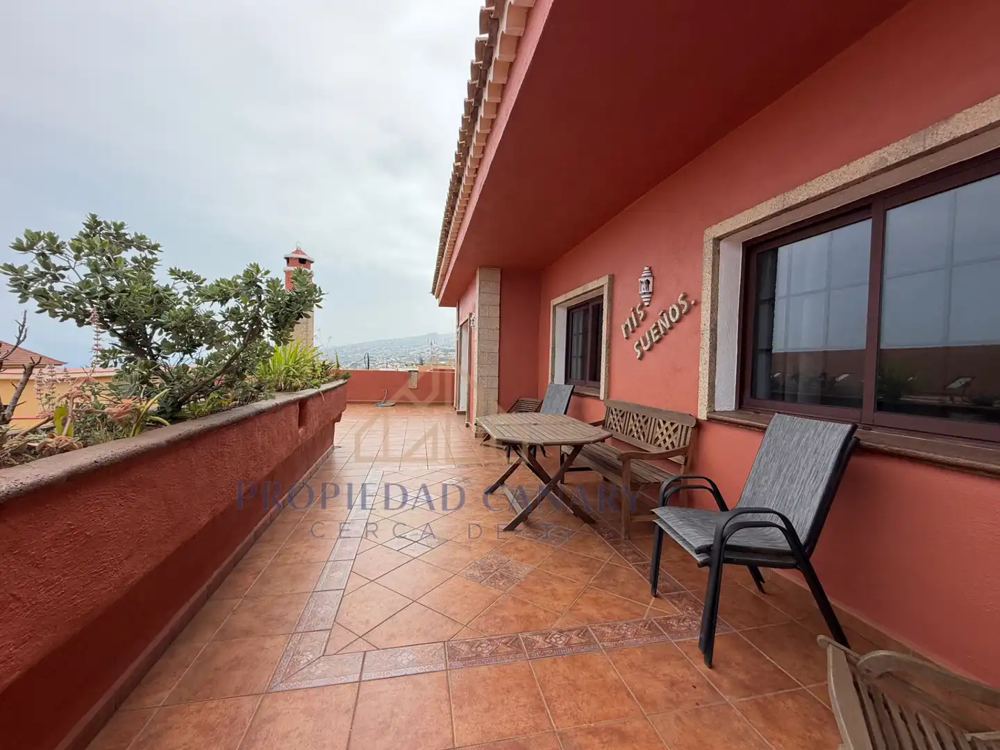 Terrace of Flat for rent in Santa Úrsula  with Terrace, Furnished and Oven