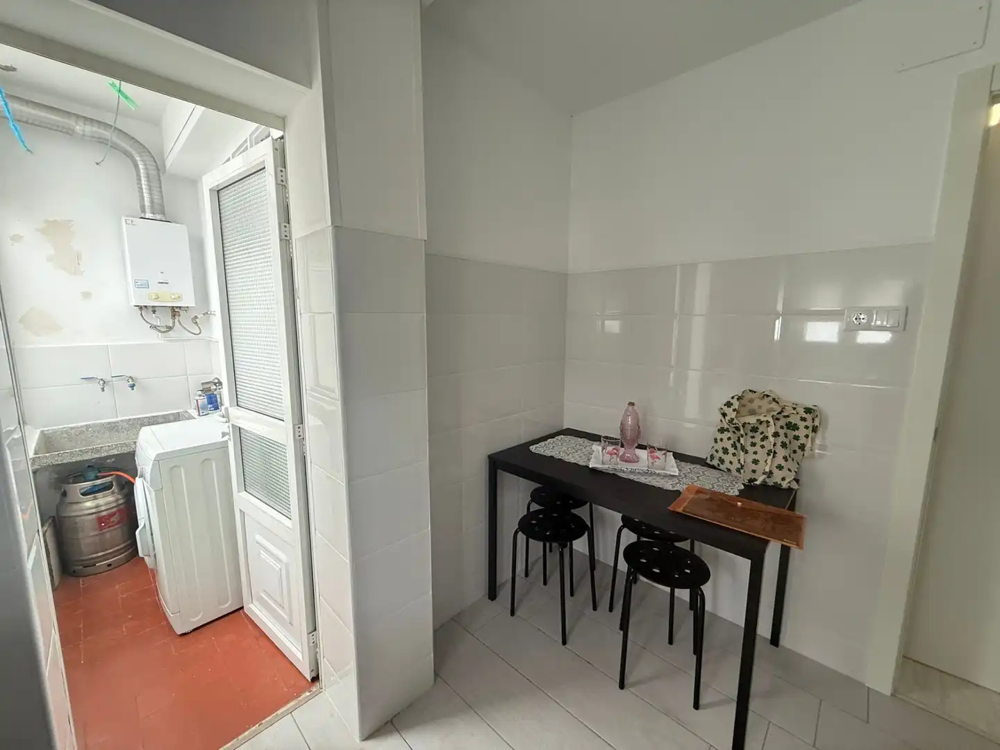 Küche von Wohnung zum Verkauf in Narón mit Heizung, Möbliert und Ofen