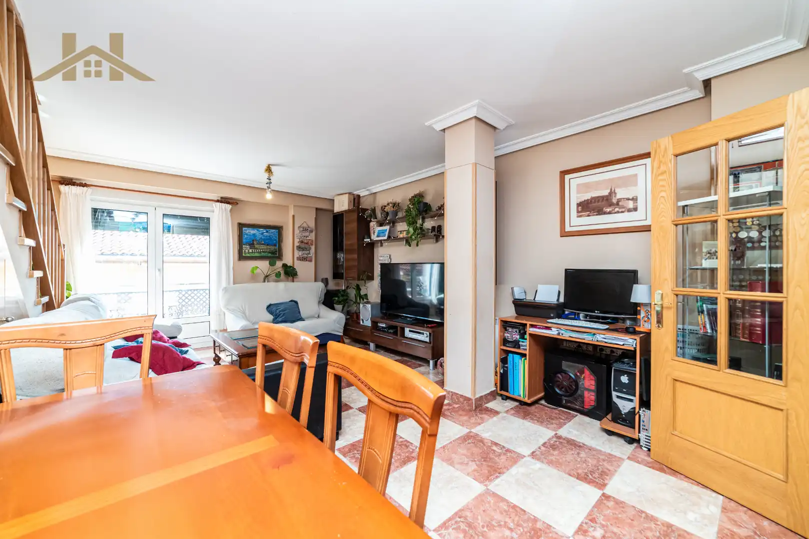 Living room of Attic for sale in El Escorial  with Air Conditioner, Heating and Terrace