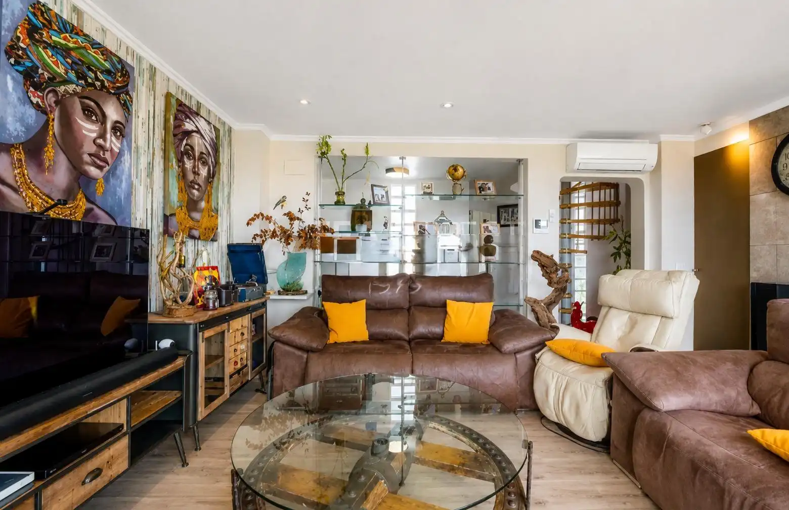 Sala de estar de Ático en venta en Altea con Aire acondicionado, Calefacción y Jardín privado