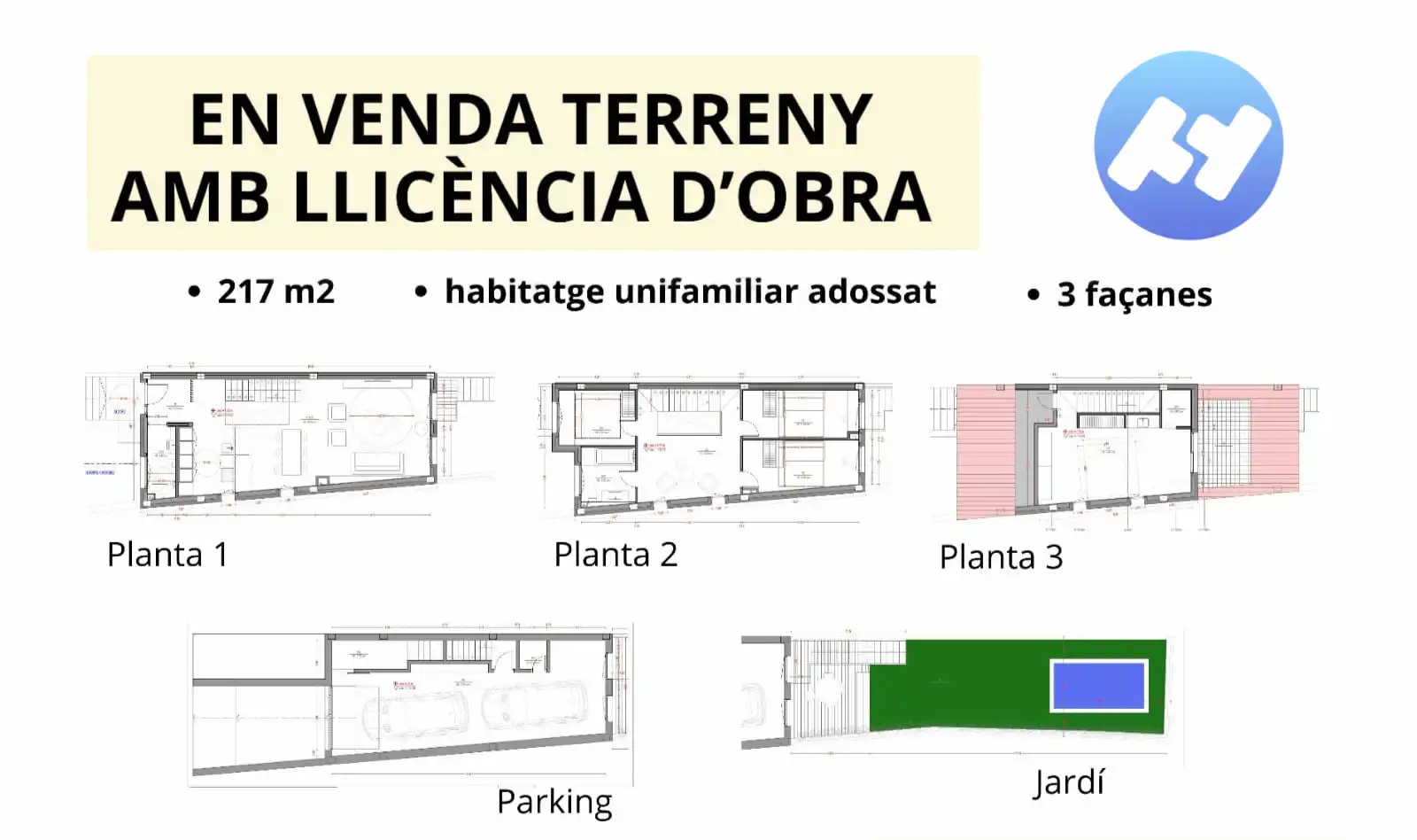 Terreno residencial en venta en Carrer Mirador del Llobregat