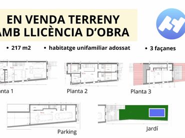 Terreno residencial en venta en Carrer Mirador del Llobregat
